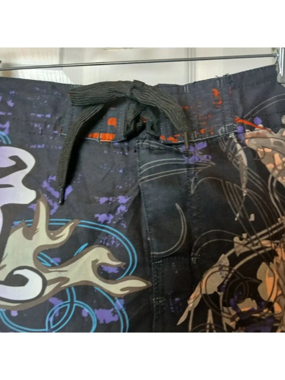 Tattoo Tattoo By Free Spirit Mens Large  Graphic Board Shorts W/ Opener #D20